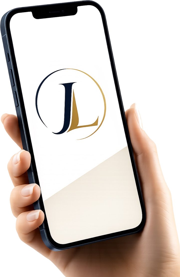Handy mit JetLife Logo